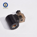 Hydraulic cartridge solenoid valve coil